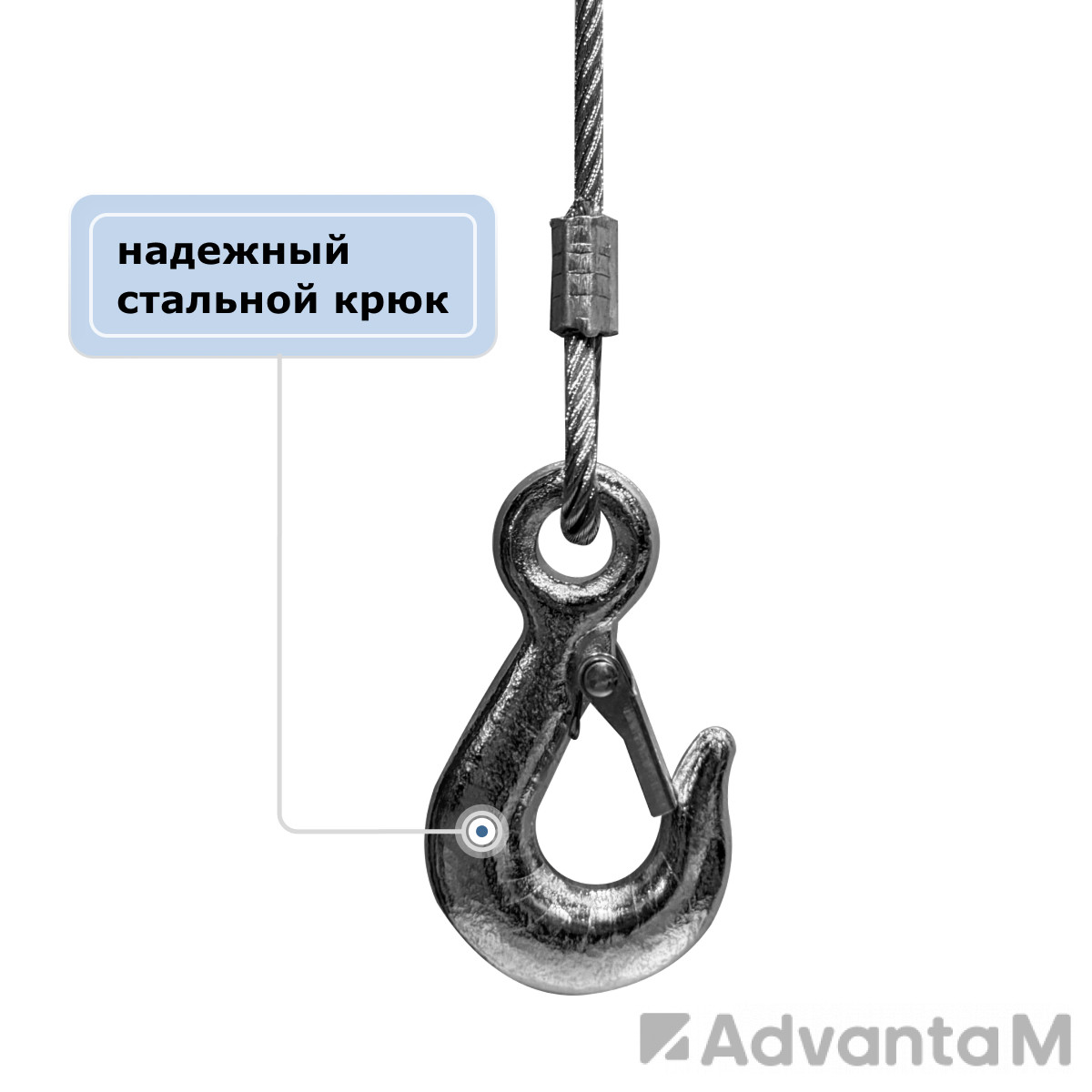 Лебедка ручная барабанная  (канат) GEARSEN FD 0520 - 3